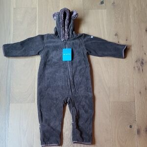 Columbia Cozy Brown Kids Footie